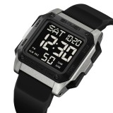 Ceas Digital Barbati SKMEI 2454 Titan , Functii Multiple, Design Army, Cronometru, Alarma, Rezistent la Apa 5ATM