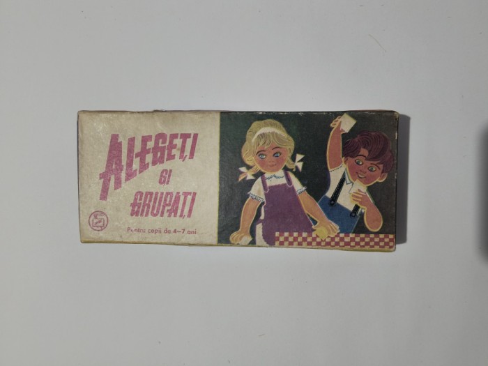 Joc vintage Alegeti si grupati, IPBT / CJP
