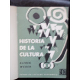 HISTORIA DE LA CULTURA - ALFRED WEBER