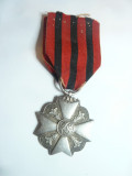 Medalie Civila Belgia cl.IIa argint- servicii Administr.-Belgium Silver Medal.