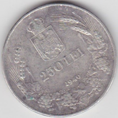 ROMANIA 250 LEI 1940 AG