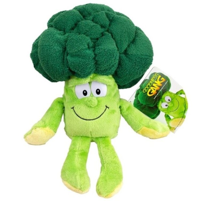 Jucarie de Plus, Goodness Gang, Broccoli, 30Cm