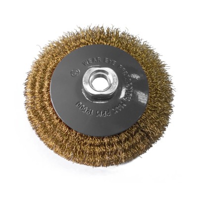 Perie circulara, pentru lustruire lemn / fier, Lumytools LT06972, diametru 100 mm foto