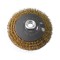 Perie circulara, pentru lustruire lemn / fier, Lumytools LT06972, diametru 100 mm