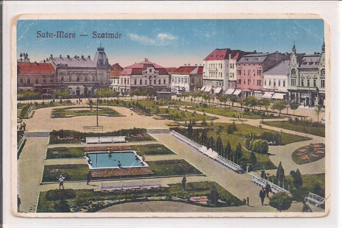 Carte postala circulata in 27 august 1933