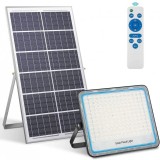 Cumpara ieftin Proiector LED Jortan pentru exterior cu panou solar, 600w, funcții multiple, Solar Light IP 66, alb rec