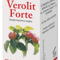 Solutie impotriva negilor, Verolit Forte, 5ml, Transvital