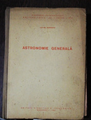 ASTRONOMIE GENERALA - VICTOR NADOLSCHI foto