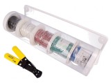 Cablu HookUp Wire litat Cu 24AWG PVC 300V 30,5m 5 role