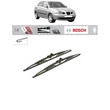 Set 2 stergatoare SEAT CORDOBA (6L2) din 2002-2009, Tip Clasic Standard, Bosch Eco 480C