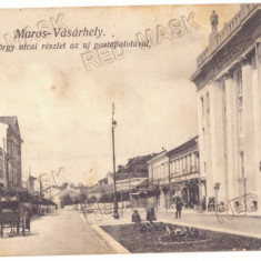 4560 - TARGU MURES, Market, Romania - old postcard - used - 1913