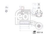 FEBI BILSTEIN 183114 Cap de bara