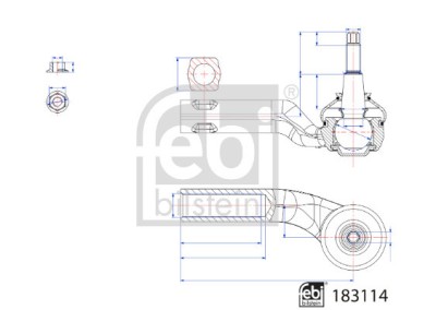FEBI BILSTEIN 183114 Cap de bara foto