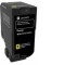 Toner Lexmark 74C2SYE, Yellow