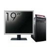 Pachet Calculator LENOVO ThinkCentre E73 Tower, Intel Core i5-4460s 2.90GHz, 8GB DDR3, 240GB SSD, DVD-RW + Monitor 19&amp;quot; NewTechnology Media