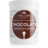 Kallos KJMN Professional Chocolate masca de par regeneratoare 1000 ml
