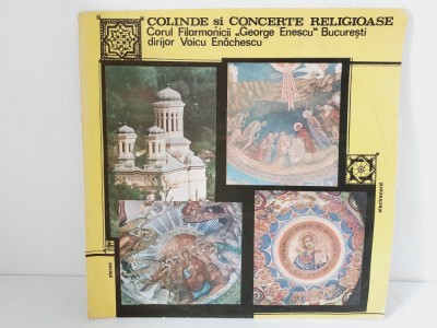 DD- Colinde Și Concerte Religioase, Corul Filarmonicii George Enescu vinil foto