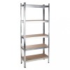 HI Unitate cu rafturi solide, 75x30x172 cm 423939