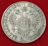 20 Kreuzer 1841 A, Viena, Argint.