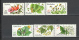 D.D.R.1978 Flori de plante medicinale DF.72, Nestampilat