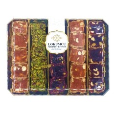 Rahat Turcesc de Luxe cu arome fructe si alune Lokumcu 1kg MGR31601 foto