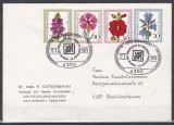 Germania 1974 - Flori - Timbre caritabile, Scrisoare