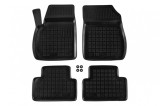 Mochete din cauciuc specifice, potrivite pentru Opel Zafira C Tourer 2012-2019, set de 4 piese, culoare neagra Performance AutoTuning