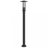 Cumpara ieftin Lampa exterioara de podea, negru, 100 cm, otel inoxidabil