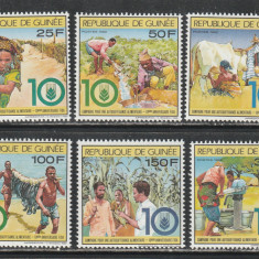 Guinea 1989 - Fondul pentru Dezvoltarea Agriculturii 6v MNH