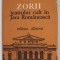 ZORII TEATRULUI CULT IN TARA ROMANEASCA de ELENA GRIGORIU , 1983