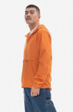 Fjallraven geacă High Coast Lite Anorak bărbați, culoarea portocaliu, de tranziție F82601.207-207