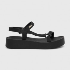 Melissa sandale MELISSA SUN DOWNTOWN PLATFORM AD femei, culoarea negru, cu platforma, M.35710.AR755