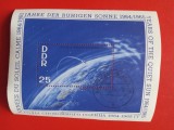 GERMANIA DDR, SPACE - COLIȚĂ ȘTAMPILATĂ, Stampilat