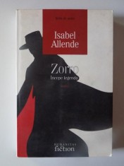 ZORRO INCEPE LEGENDA de ISABEL ALLENDE , 2006 foto