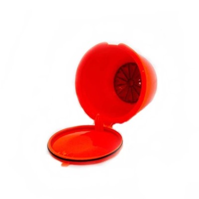 Capsula cafea, reutilizabila, reincarcabila, compatibil Dolce Gusto, portocaliu foto