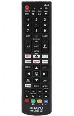 Telecomanda Universala RM-L1726 V2 Pentru Lcd, Led si Smart Tv LG Gata de Utilizare foto
