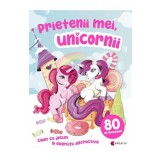 Prietenii mei unicornii. Caiet cu jocuri si exercitii distractive - Editura Kreativ