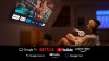 Videoproiector Portabil BenQ GV50, FHD, 4K UHD, 500 ANSI, HDR, Android TV, Wi-Fi, Bluetooth, Difuzoare 2.1, Alb