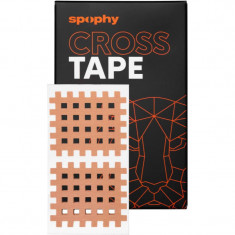 Spophy Cross Tape bandă kinesiologică tip grilaj 5,2 cm x 4,4 cm 40 buc