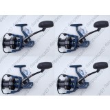 SET 4 Mulinete crap Wind Blade SURFCAST HP6000 Long Cast 0,30mm 350m