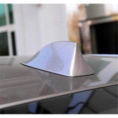 Ornament auto universal tip &quot;shark tail&quot; pentru plafon &acirc; design sport, argintiu, montaj rapid