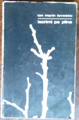 ION MARIN IOVESCU: LACRIMI PE PAINE(EPL 1967/dedicatie-autograf pt DAN BAJENARU) foto