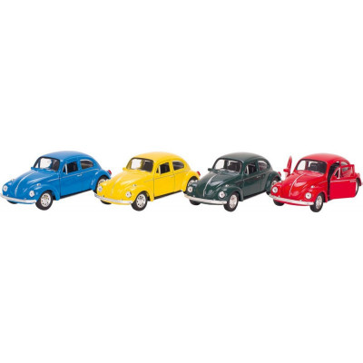 Masinuta Volkswagen Beetle Clasic Goki, 13 cm, scara 1:34, 3 ani+ foto