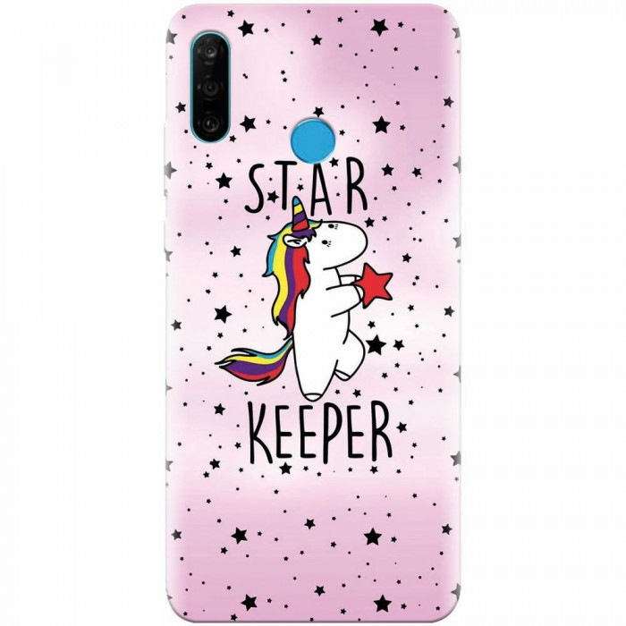 Husa silicon pentru Huawei P30 Lite, Unicorn Star Keeper