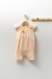 Cumpara ieftin Salopeta de vara pentru bebelusi Peacock, Tongs baby (Culoare: Somon, Marime: 6-9 luni)