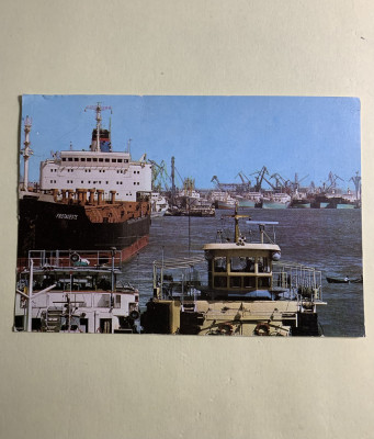 Carte poștală Galati-Nave pe Dunare foto