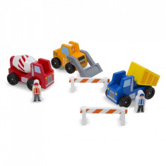 Set de joaca Vehicule la santier Melissa and Doug