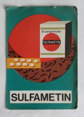 RECLAMA SULFAMETIN ANII 70 foto