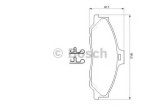 Set placute frana,frana disc MAZDA BT-50 platou / sasiu (CD, UN) (2006 - 2016) BOSCH 0 986 424 720