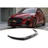 A3 S3 8Y Facelift Max V1 Spoiler Fata Negru Pian Plastic Vacuum / 2024-&icirc;n sus